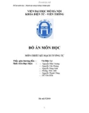 ĐỒ ÁN MÔN HỌC THIẾT KẾ MẠCH TƯƠNG TỰ - Đề tài: Thiết kế mạch điện tạo xung vuông và xung tam giác