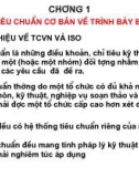 Chương 1 Các tiêu chuẩn cơ bản về trình bày bản vẽ