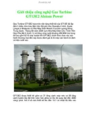 Giới thiệu công nghệ Gas Turbine GT13E2 Alstom Power