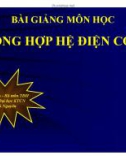 Bài giảng Tổng hợp hệ điện cơ 1: Chương 2