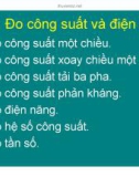 Bài giảng Chương trình đo điện tử: Chương 5 - Ngô Văn Kỳ