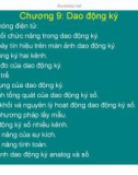 Bài giảng Chương trình đo điện tử: Chương 9 - Ngô Văn Kỳ