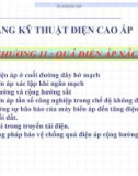 Bài giảng Kỹ thuật điện cao áp: Chương 11 - Quá điện áp xác lập