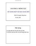 Bài giảng Nền móng: Chương 5 - PGS.TS Nguyễn Hồng Nam