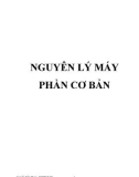 Nguyên lý máy phần cơ bản