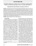 Mô phỏng dòng rip và dòng chảy ven bờ phát sinh do sóng theo các phương pháp khác nhau của phần mềm Mike 21