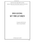 Bài giảng Kỹ thuật điện: Phần 1 - Nguyễn Mạnh Hà