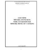 Giáo trình Cơ ứng dụng (Nghề: Cắt gọt kim loại) - Trường CĐ Cộng đồng Lào Cai