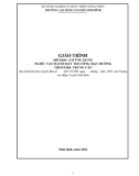 Giáo trình Cơ ứng dụng (Nghề: Vận hành máy thi công mặt đường - Trung cấp) - Trường Cao đẳng Cơ giới Ninh Bình (2021)