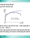 Bài giảng các phương pháp gia công cắt gọt