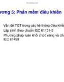 Bài giảng Hệ thống PLC và DCS - Chương 5: Phần mềm điều khiển