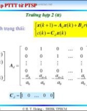 Bài giảng lý thuyết điều khiển tự động - Mô tả toán học hệ thống điều khiển rời rạc part 8