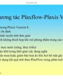 Plaxis giới thiệu Plaxflow phần 4