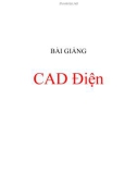 Bài giảng CAD điện