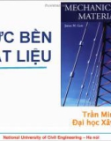 Bài giảng Sức bền vật liệu 1: Chương 4 - PGS. TS. Trần Minh Tú