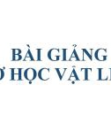 Bài giảng Cơ học vật liệu