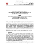 The impacts of technology on the development of Loral fluency in higher education in Vietnam