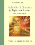 Ebook Probability and statistics for engineers and scientists (Ninth edition): Part 1