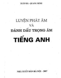 Bài tập luyện phát âm tiếng Anh: Phần 1