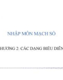 Bài giảng Nhập môn mạch số: Chương 2.1 – ĐH CNTT