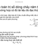 Bài giảng Thủy văn công trình: Chương 4.2