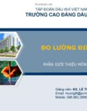 Bài giảng Đo lường điện: Bài 0 - KS. Lê Thị Thu Hường