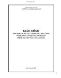 Giáo trình Dung sai lắp ghép và đo lường kỹ thuật (Nghề: Công nghệ ô tô, Hàn) - Trường CĐ Cộng đồng Lào Cai