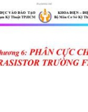 Bài giảng Cơ sở kỹ thuật điện: Chương 6 - Trường ĐH Sư Phạm Kỹ Thuật TP.HCM