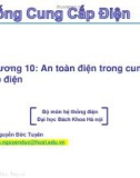 Bài giảng Hệ thống cung cấp điện: Chương 10 - TS. Nguyễn Đức Tuyên