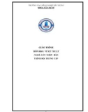 Giáo trình Vẽ kỹ thuật (Nghề: Cốt thép - hàn - Trung cấp) - Trường Cao đẳng nghề Xây dựng