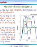 Bài giảng lý thuyết điều khiển tự động - Đánh giá chất lượng hệ thống điều khiển part 5