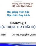 Bài giảng Địa chất công trình: Chương 3 - Dr.-Ing. Nguyễn Quang Tuấn