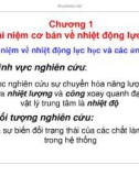 Khái niệm cơ bản về nhiệt động lực học - Chương 1