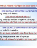 Định giá nhà công trình