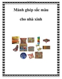 Mảnh ghép sắc màu cho nhà xinh