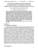 Analyzing undergraduates' needs for an improvement in interpreter training curriculum at Banking University HCMC, Vietnam