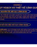 Bài giảng Kiến trúc cảnh quan: Chương 4 – ThS. KTS. Tô Văn Hùng