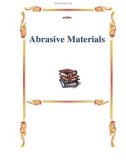 Abrasive Materials