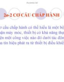 Bài giảng: Tự dộng hóa quá trình sản xuất - Chương 2