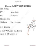 Bài giảng môn Kỹ thuật điện – Chương 9: Máy điện một chiều