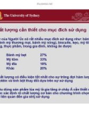 Tiêu chuẩn chất lượng trong sản xuất thực phẩm phần 5