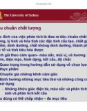 Tiêu chuẩn chất lượng trong sản xuất thực phẩm phần 7