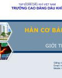 Bài giảng Hàn cơ bản: Bài 0 - Trần Thanh Ngọc