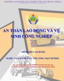 Giáo trình An toàn lao động và vệ sinh công nghiệp (Nghề Vận hành máy thi công mặt đường - Trình độ Cao đẳng) - CĐ GTVT Trung ương I