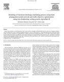 Modeling of electrical discharge machining process using back propagation neural network and multi-objective optimization using non-dominating sorting genetic algorithm-II