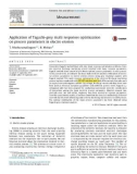 Application of Taguchi-grey multi responses optimization on process parameters in electro erosion