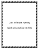 Cảm biến định vị trong ngành công nghiệp tự động