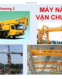 Bài giảng Máy xây dựng: Chương 2 - Nguyễn Hữu Chí