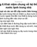 Bài giảng Cấp thoát nước (Phần 1): Chương 6 - ĐH Xây dựng