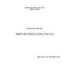 HƯỚNG DẪN THIẾT KẾ THIẾT BỊ NĂNG LƯỢNG TÀU CÁ